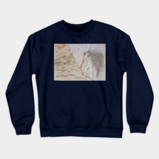 Climb your mountain one step at a time Crewneck Sweatshirt